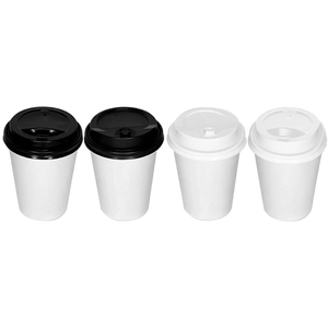 CCF 12OZ(D90MM) Single Wall Paper Coffee Cup - White 1000 Pieces/Case