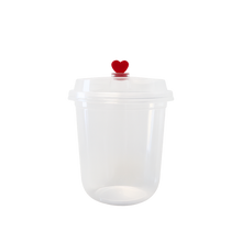 CCF 12OZ Premium PP Injection Plastic "U" Style Cup - Clear | 90mm Diameter | 500 Pieces/Case