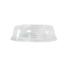 CCF 24-32OZ(D142MM) PET Plastic Dome Lid With No Hole For Yogurt Paper Cup (Style B) - 600 Pieces/Case