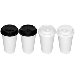 CCF 16OZ(D90MM) Single Wall Paper Coffee Cup - White 1000 Pieces/Case