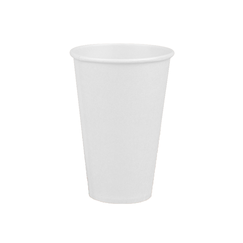CCF 16OZ(D90MM) Single Wall Paper Coffee Cup - White 1000 Pieces