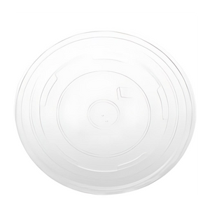 CCF 20OZ(D127MM) PP Plastic Flat Lid With No Hole For Paper Yogurt/Soup Cup - 600 Pieces/Case