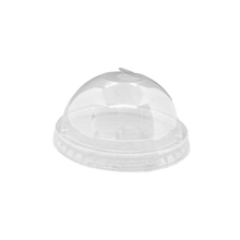 Load image into Gallery viewer, CCF 12-22OZ(D90MM) PET Plastic Dome Lid For Paper Soda Cup - Clear 1000 Pieces/Case