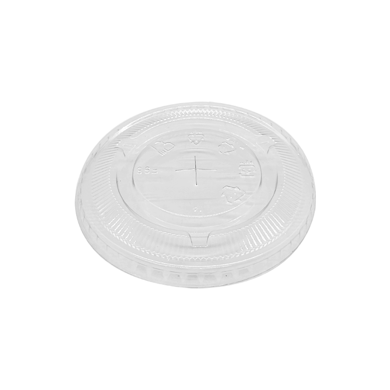 Plastic Flat Lids for PET Plastic Cups