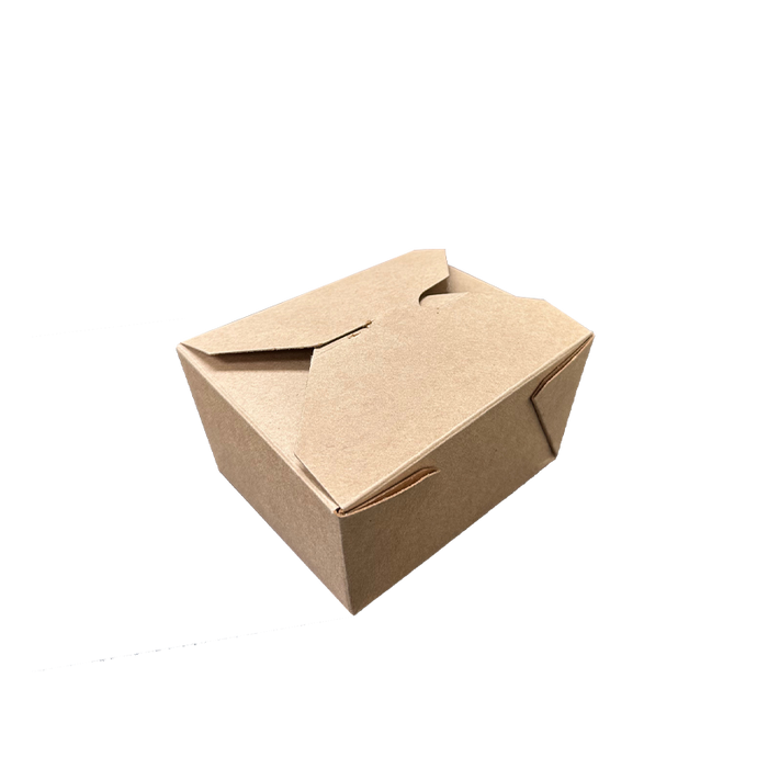 CCF 30OZ Paper Fold Meal Box - Kraft 450 Pieces/Case