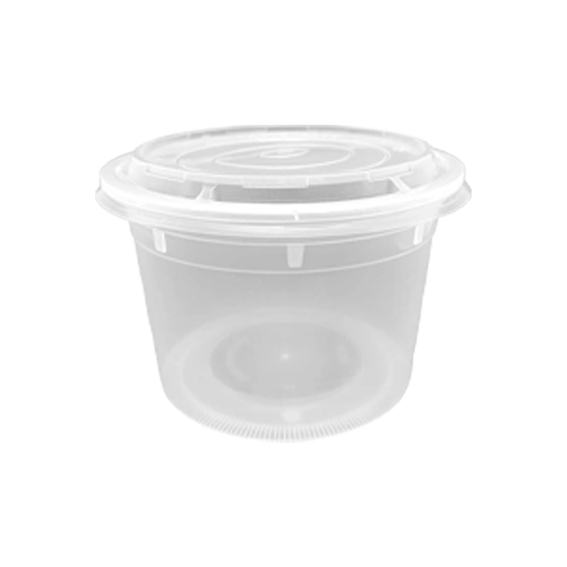 CCF 32OZ(D139MM) Premium PP Injection Plastic Soup Bowl with Lid - 120 Sets/Cases (Microwavable)