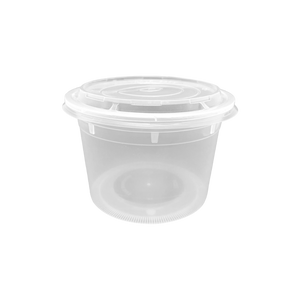CCF 32OZ(D139MM) Premium PP Injection Plastic Soup Bowl with Lid - 120 Sets/Cases (Microwavable)