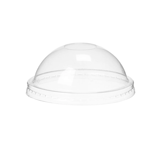 CCF 6/10/16OZ(D96MM) PET Dome Lid For Ice Cream Paper Cup