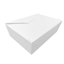 Load image into Gallery viewer, CCF 76OZ Paper Fold Meal Box - White 200 Pieces/Case