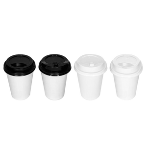 CCF 8OZ(D80MM) Single Wall Paper Coffee Cup - White 1000 Pieces/Case