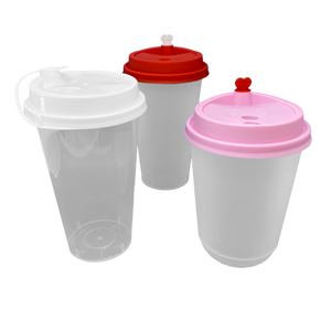 CCF 16OZ(D90MM) Premium PP Injection Plastic Cup - Clear 500 Pieces/Case