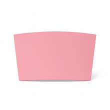 Load image into Gallery viewer, CCF Eco Friendly Disposable Corrugated Pink Sleeve For Drink Cup - 1000 Pieces/Case