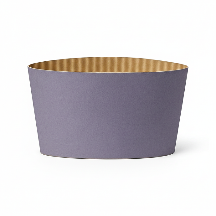 CCF Eco Friendly Disposable Corrugated Purple Sleeve For Drink Cup - 1000 Pieces/Case