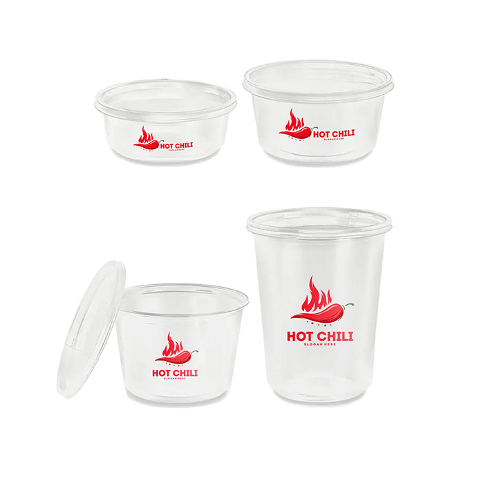 Custom Print Plastic Deli Containers