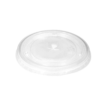 Load image into Gallery viewer, CCF 12-22oz (D90MM) PET Plastic Flat Lid For Paper Soda Cup - 1000 Pieces/Case
