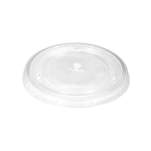 CCF 12-22oz (D90MM) PET Plastic Flat Lid For Paper Soda Cup - 1000 Pieces/Case