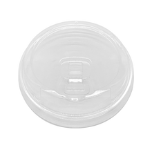 Load image into Gallery viewer, CCF 12-24OZ(D98MM) PET Plastic Strawless Lock-Back Dome Lid For PET Plastic Cup - 1000 Pieces/Case
