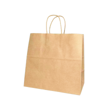 Load image into Gallery viewer, CCF ECO-friendly heavy duty kraft paper shopping bag #3 - 250 pieces/case