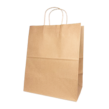 Load image into Gallery viewer, CCF Eco-Friendly Heavy Duty Kraft Paper Shopping Bag #A - 250 Pieces/Case