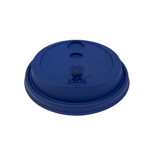 CCF 16-32OZ(D90MM) Premium PP Lid/Heart Stopper For PP Injection Cup - Dark Blue 1000 Pieces/Case
