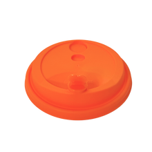 Load image into Gallery viewer, CCF 16-32OZ(D90MM) Premium PP Lid/Heart Stopper For PP Injection Cup - Tangerine 1000 Pieces/Case