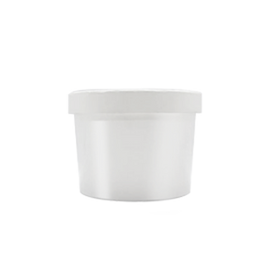 CCF 10OZ(D96MM) Soup Paper Container - White 500 Pieces/Case