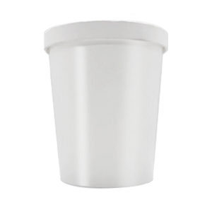 CCF 32OZ(D115MM) Soup Paper Container - White 500 Pieces/Case