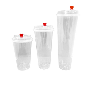 CCF 16OZ(D90MM) Premium PP Injection Plastic Cup - Clear 500 Pieces/Case