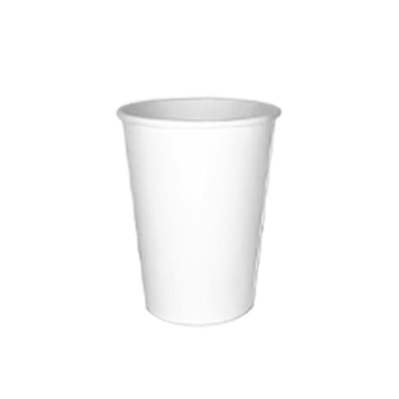 CCF 12OZ(D90MM) Paper Soda Cup - White 1000 Pieces/Case