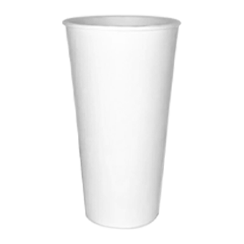 CCF 32OZ(D105MM) Paper Soda Cup - White 600 Pieces/Case