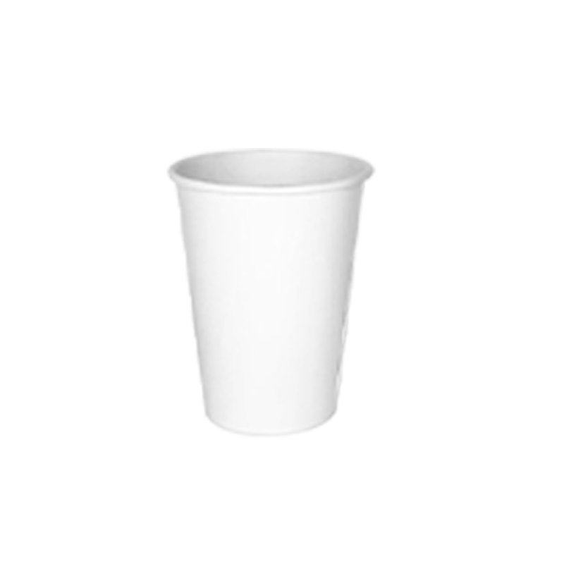 CCF 8OZ(D80MM) Paper Soda Cup - White 1000 Pieces/Case