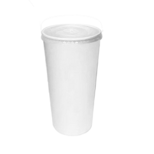 CCF 32OZ(D105MM) Paper Soda Cup - White 600 Pieces/Case