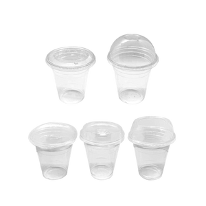 CCF 12/14OZ(D98MM) PET Plastic Drink Cup - 1000 Pieces/Case