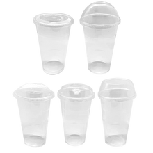 Load image into Gallery viewer, CCF 24OZ(D98MM) PET Plastic Drink Cup - 600 Pieces/Case