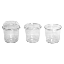 Load image into Gallery viewer, CCF 24OZ(D117MM) PET Plastic Deli Container - 500 Pieces/Case