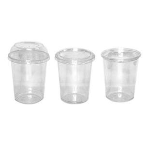 CCF 32OZ(D117MM) PET Plastic Deli Container - 500 Pieces/Case