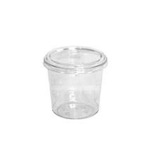 Load image into Gallery viewer, CCF 8-32OZ(D117MM) PET Deli Container Plastic Outer-Fit Lid - 500 Pieces/Case