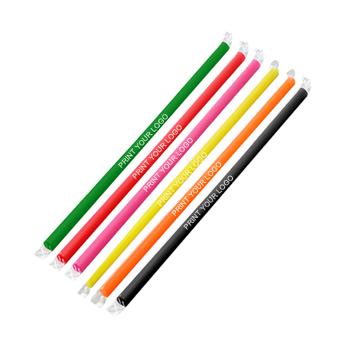 Custom Printed Plastic Drink Straws