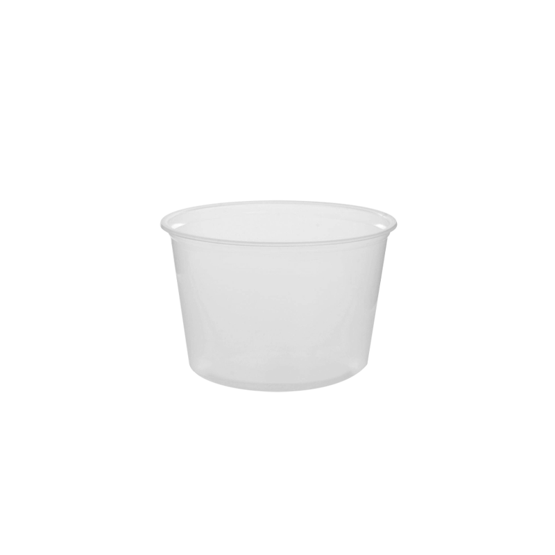 CCF 16OZ(D116MM) PP Plastic Deli Container - 500 Pieces/Case (Microwav   Custom Cup Factory