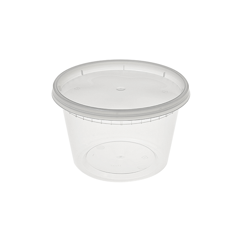 Plain Premium PP Injection Plastic Deli Container Sets