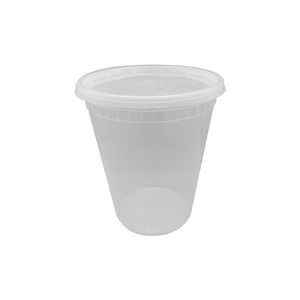 8 oz Disposable Soup Cups With Lids Plastic 240 Set