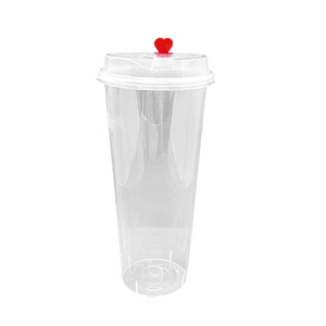 CCF 22/24OZ(D90MM) Premium PP Injection Plastic Cup - Clear 500 Pieces/Case