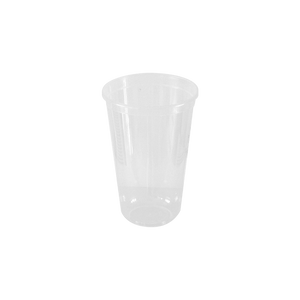 CCF16OZ(D90MM) Premium PP Injection Plastic "U" Style Cup - Clear 500 Pieces/Case