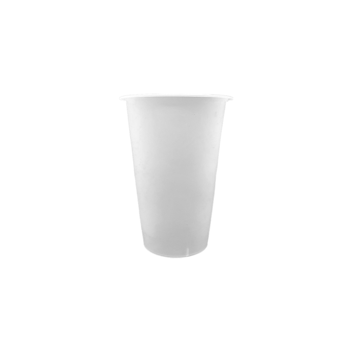 CCF 16OZ(D90MM) Premium PP Injection Plastic Cup - Frosted 500 Pieces/Case