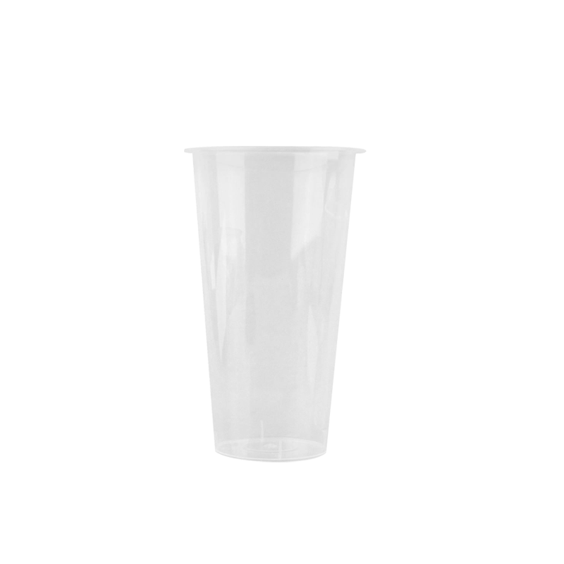 CCF 22/24OZ(D90MM) Premium PP Injection Plastic Cup - Clear 500 Pieces/Case