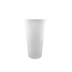 CCF 22/24OZ(D90MM) Premium PP Injection Plastic Cup - Frosted 500 Pieces/Case