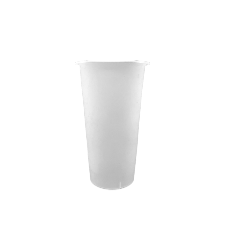 CCF 22/24OZ(D90MM) Premium PP Injection Plastic Cup - Frosted 500 Pieces/Case