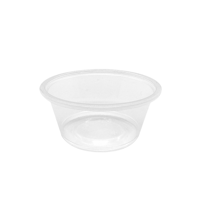 CCF 2OZ(D62MM) PP Plastic Portion Cup - 2500 Pieces/Case