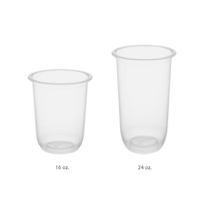 Load image into Gallery viewer, CCF 24OZ(D95MM) PP Plastic &quot;U&quot; Style Drink Cup - 1000 Pieces/Case