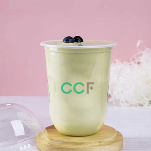 CCF 24OZ(D95MM) PP Plastic "U" Style Drink Cup - 1000 Pieces/Case